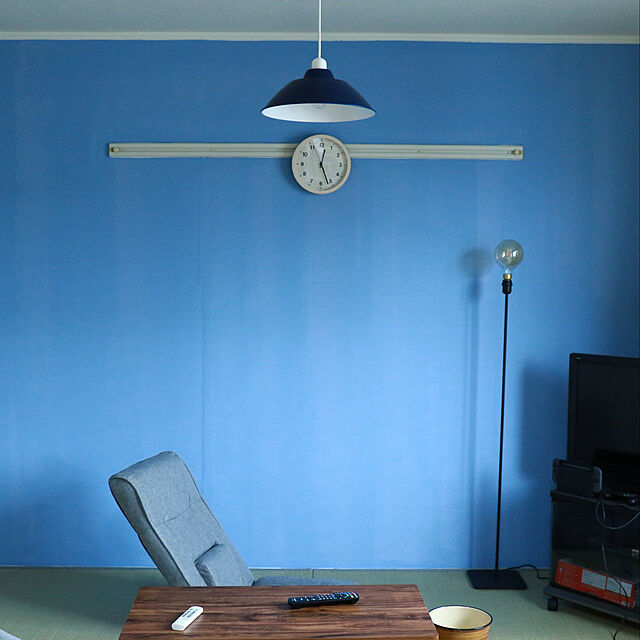 KyoritsuPaint.MOの-イサム塗料 エアフレッシュハイブリット型光触媒内装用塗料 パウダーブルー 4kgの家具・インテリア写真
