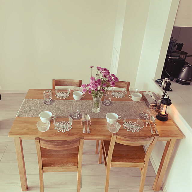 rinrinの-テーブルランナー　チルウィッチ メタリックレース  Metallic Lace　全2色の家具・インテリア写真