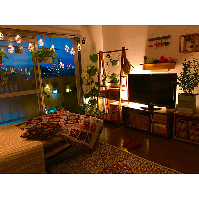 aikoのドウシシャ-ドウシシャ ガーデンライト 屋外 LED電池式ライト 10球 クラシックランプ ホワイト LPB-CR10Wの家具・インテリア写真