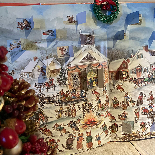 full.of_fun.mayuponのメディアファクトリー-ターシャ・テューダーのクリスマス アドベントカレンダーの家具・インテリア写真