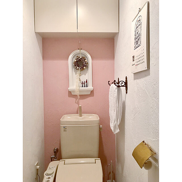derazouの-ふた付トイレットホルダー(アンティークゴールド)の家具・インテリア写真