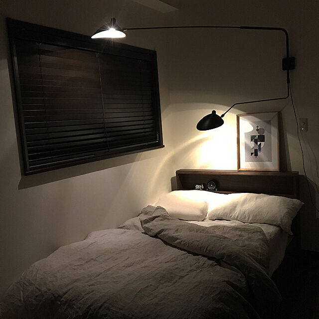 fukoの無印良品-麻平織まくらカバー／生成 ５０×７０ｃｍ用／生成の家具・インテリア写真
