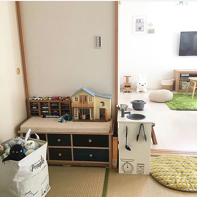 rinonori3のイケア-ニバカード おままごとキッチン 【IKEA （イケア）】 503.060.22 (NYBAKAD)の家具・インテリア写真