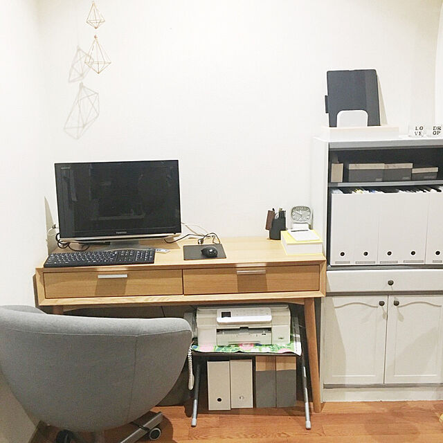 maamiのニトリ-コンソールテーブル(Nフィルン LBR) の家具・インテリア写真