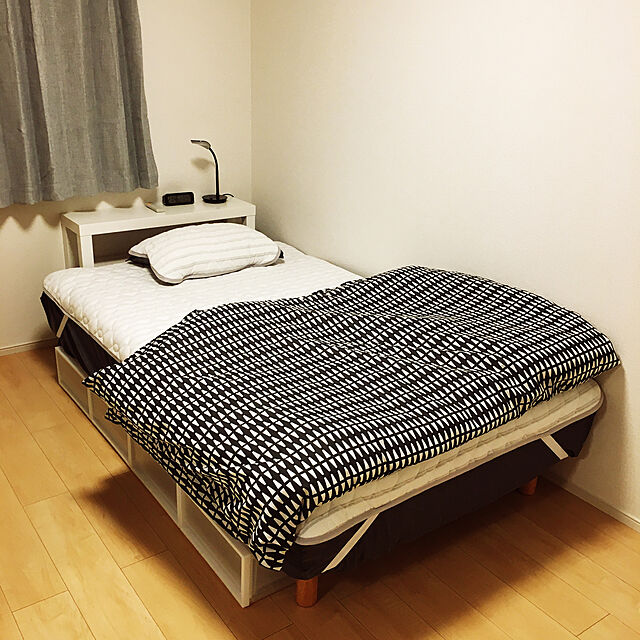 shinkunのニトリ-LEDデスクライト PORTE(BK) の家具・インテリア写真