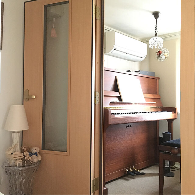 kayokayoの-ひのきのピアノ メッセージプレート（名入れ）付き 母の日の贈り物にの家具・インテリア写真