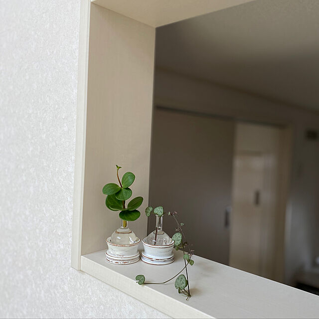 furitamaの伊吹物産-ヒュッテ カップ付きベース ホワイト HUTTE CUP VASE WHITEの家具・インテリア写真