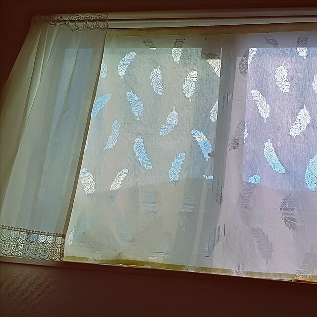 muumuuのニトリ-小窓カーテン(エレガンス 100x90) の家具・インテリア写真