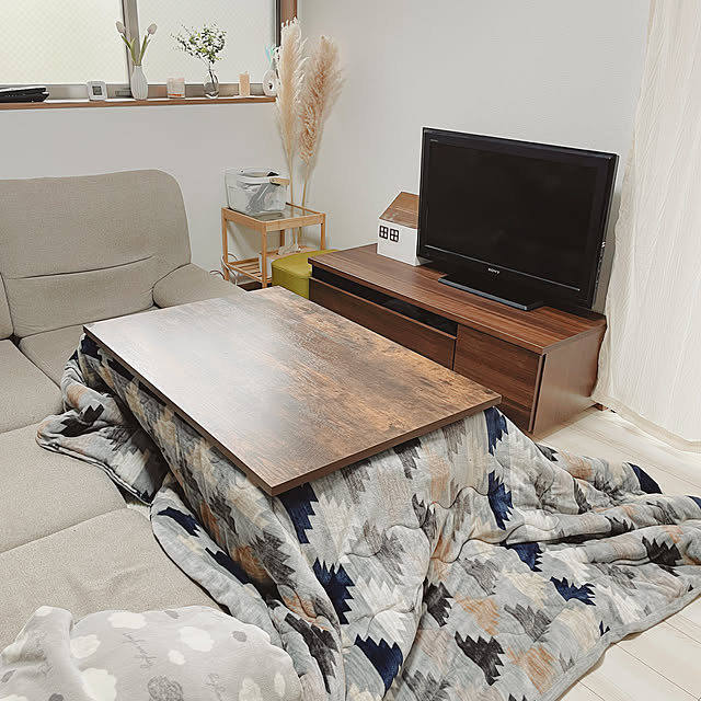 nononokoのニトリ-リビングこたつ(LS22 105 VBR) の家具・インテリア写真