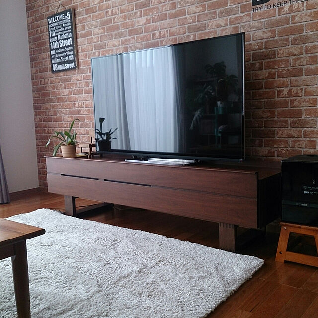 kame-cleanの-BIS （ ビス ） TVボード168 ・ テレビボード168 テレビボード テレビ台 ローボード 天然木 コーナー 完成品の家具・インテリア写真