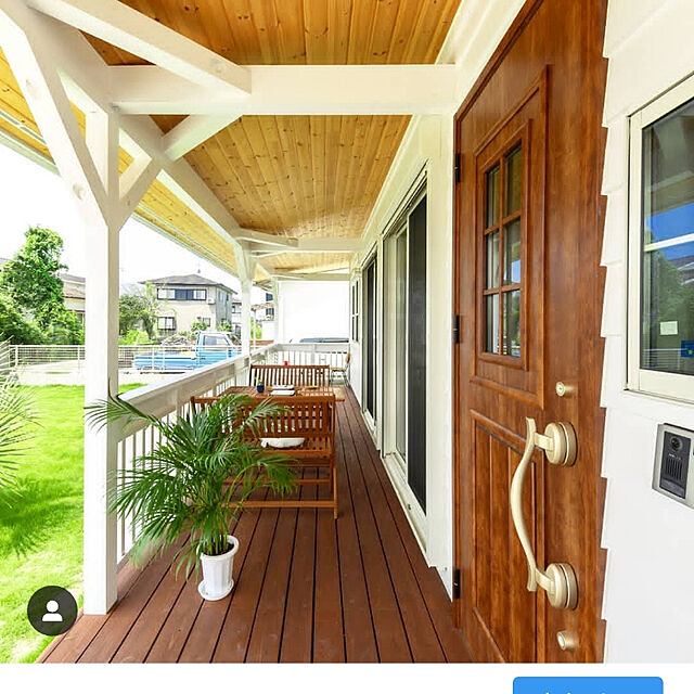 makky1605の-木製 ガーデンテーブル バーベキューセット ガーデンベンチ ダイニング3点セット ベランダテーブル 天然木 新生活の家具・インテリア写真