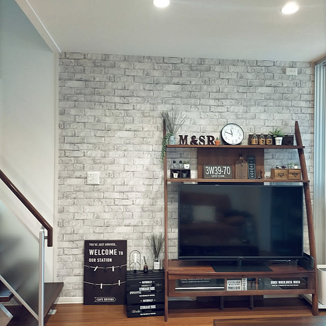 写真付きレビュー】ディープ2 テレビボード 135 ハイタイプ テレビ台