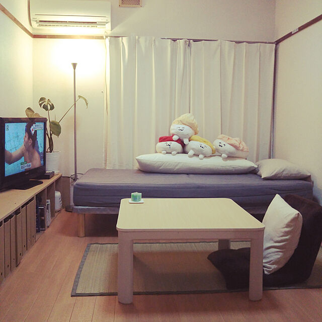 sawakoのニトリ-シングル脚付きマット(スプリット3) の家具・インテリア写真