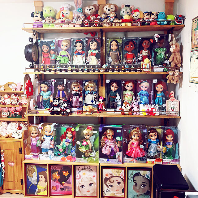 makiの-Disney USディズニー公式メリダ Merida ディズニーアニメーターズコレクションドール 人形 フィギュアの家具・インテリア写真