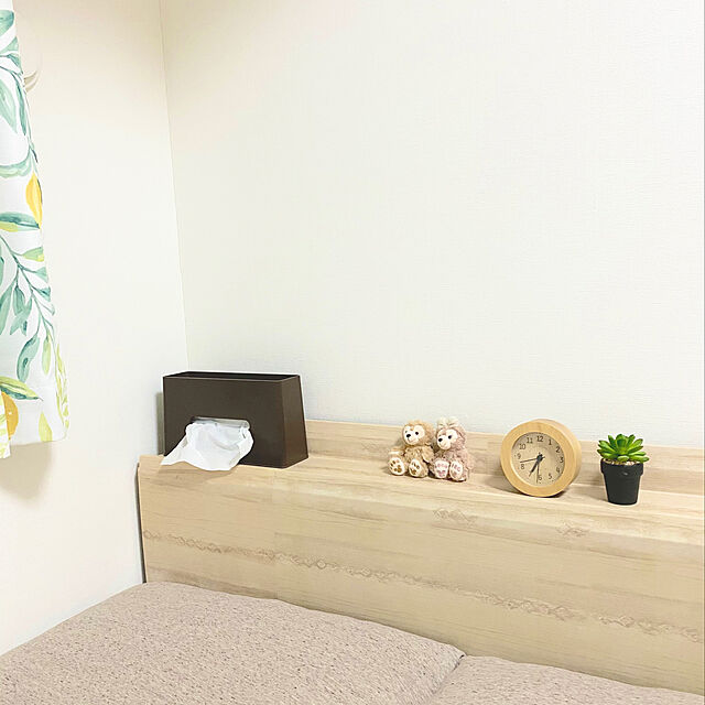 sakiのニトリ-（1枚入り）遮光2級・遮熱カーテン(レモンリーフ グリーン 100X110X1) の家具・インテリア写真