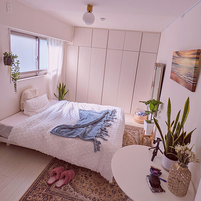 Libraの-すのこベッド ダブル ベッド すのこ 約 140×200cm すのこベッドフレーム ベッドフレーム ダブルベッド フレーム パイン材 すのこベッドフレームのみ スノコベッド ナチュラル/ホワイト/ダークブラウン BDL03707の家具・インテリア写真