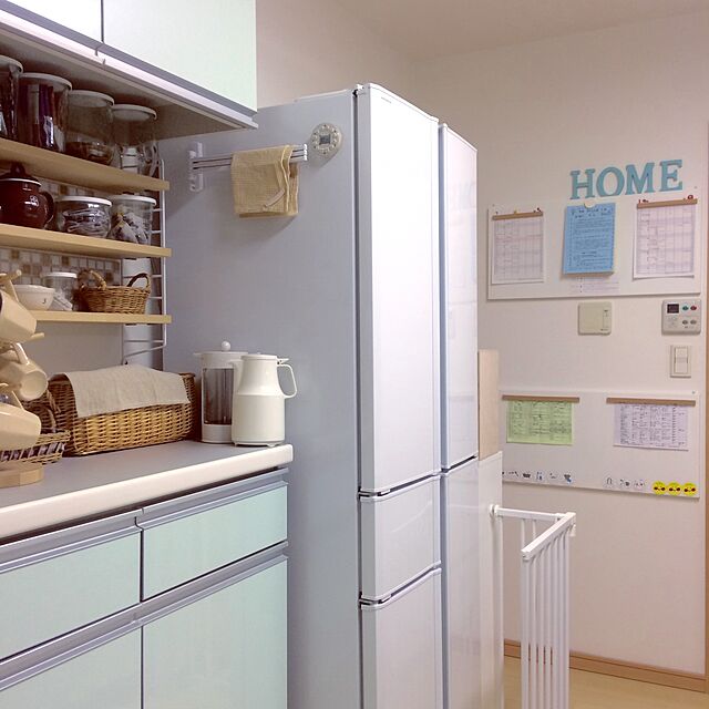miyuのイケア-SPONTAN マグネットボード ホワイト＊ビス付き IKEA イケア　401.640.80の家具・インテリア写真