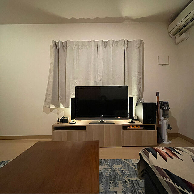 Toshikiのイケア-【IKEA/イケア/通販】 BEST&Aring; ベストー テレビ台, ラップヴィーケン ホワイトステインオーク調(a)(S89185000)[13]の家具・インテリア写真