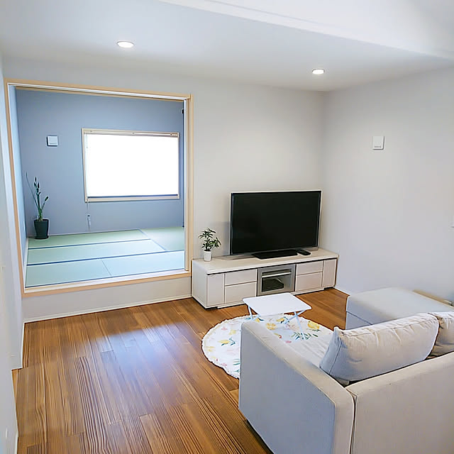 komiso24のニトリ-ローボード(ポスティア 150 WH) の家具・インテリア写真