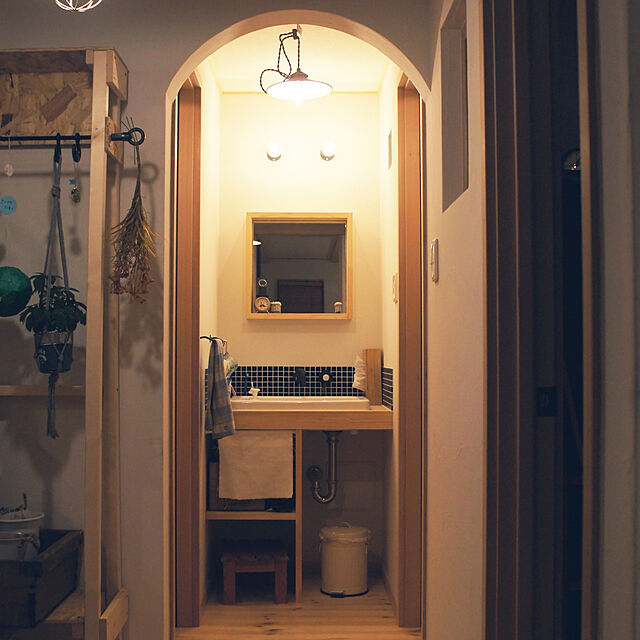 tentpegのユーワ-レトロペンダントライト/PossiB437 (オリーブ)の家具・インテリア写真