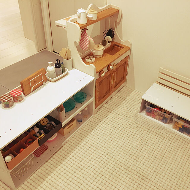 zuuzuukooのニトリ-平織りカーペット（フィールドIV 3J）  【玄関先迄納品】の家具・インテリア写真