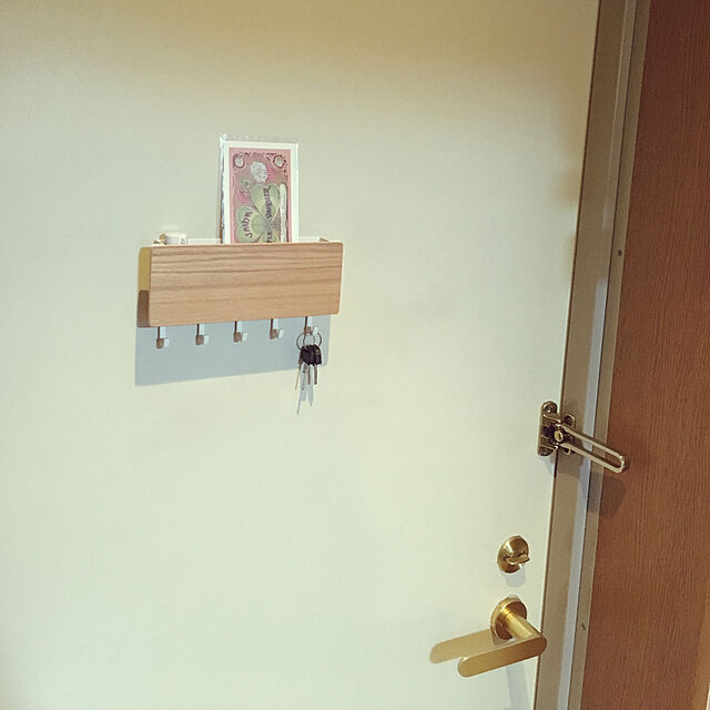 cccの山崎実業-【YAMAZAKI/山崎実業】　Magnet key hook with a holder RIN　ホルダー付きマグネットキーフック リンの家具・インテリア写真