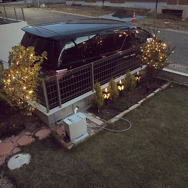 momozoの-イルミネーション クリスマス ソーラー ライト LED 200球 屋外 シャンパンゴールド ブルー ホワイト ミックス  ゆうパケ送料無料の家具・インテリア写真