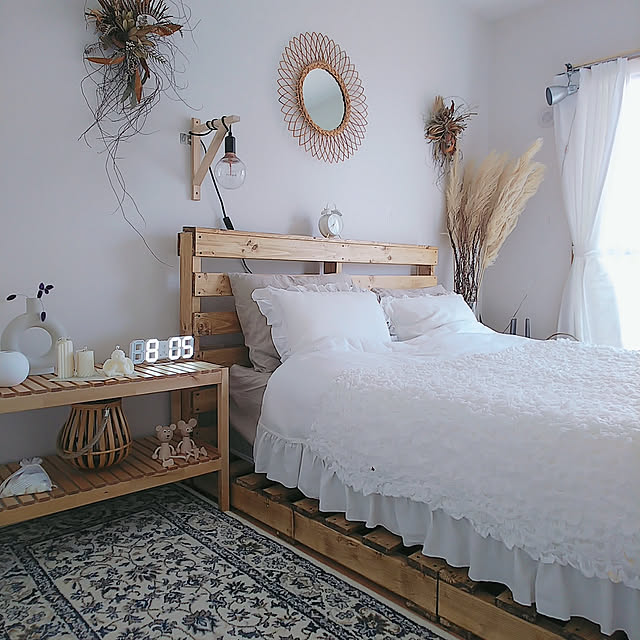 Yukiのニトリ-掛け布団カバー ダブル(Nグリップ レジェWH D) の家具・インテリア写真