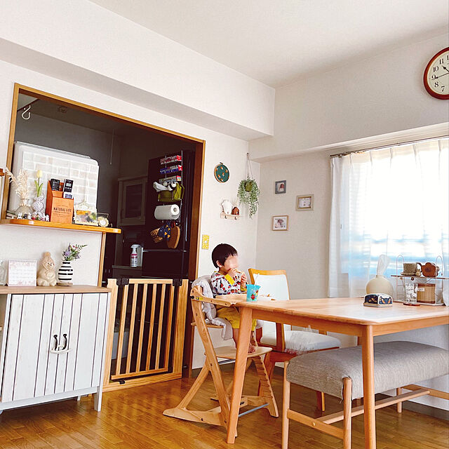 mami___roomのニトリ-キャビネット(マリーナ 7085D NA & WW) の家具・インテリア写真
