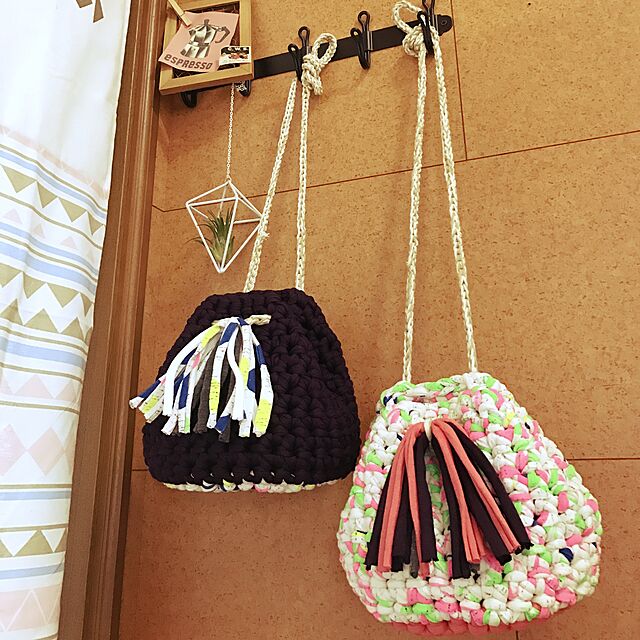 malulusanaの-ズパゲッティでざくざく編む おしゃれバッグと小物 （私のカントリー別冊） [ 主婦と生活社 ]の家具・インテリア写真