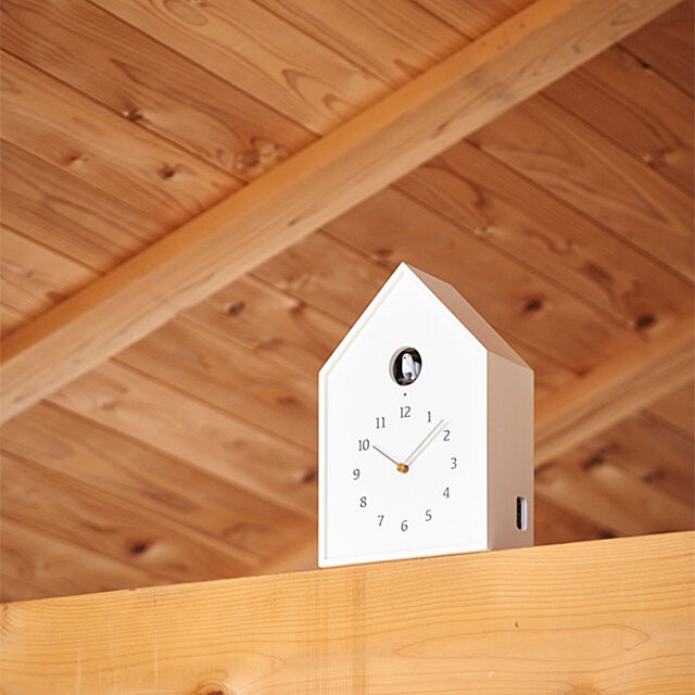 viewgardenのLemnos-ハト時計 壁掛け時計 おしゃれ 鳩時計 時計 壁掛け 北欧 掛け時計 カッコー時計 Birdhouse Clock バードハウスクロック NY16-12 木製 ウォールクロック ダイニング オシャレ の家具・インテリア写真