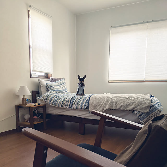 shizuponのニトリ-掛ふとんカバー シングル(ビエン S) の家具・インテリア写真
