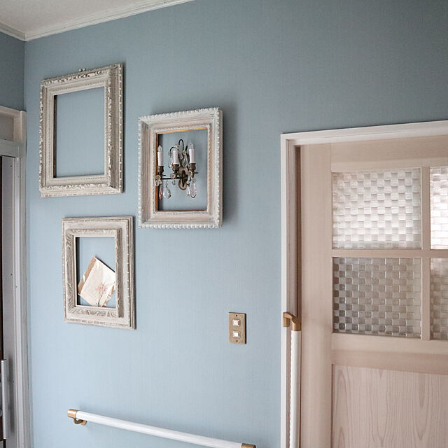 ray55の-【メール便OK】 ブルーグレーのペンキ 《水性塗料》 つや消し [ イマジンブルーグレートーンペイント ( パウチ カラーサンプル ) Imagine Blue Gray Tone Paint ]の家具・インテリア写真