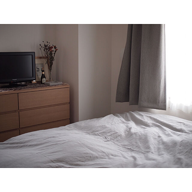 2525の無印良品-オーク材チェスト４段・幅１２０ｃｍの家具・インテリア写真