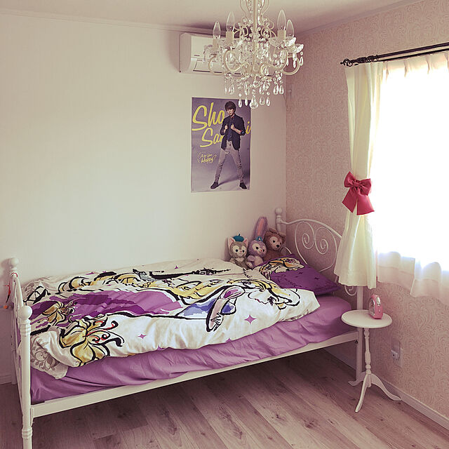 tomoの-5色から選べるミラーレースカーテン100cm×133cm 2枚組【アウトレット】の家具・インテリア写真