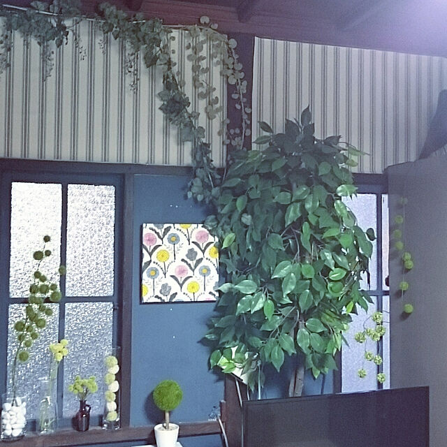 mademoisellenoaの-《 造花 グリーン 》◆とりよせ品◆Asca ウィーピングモスボール モスインテリア フェイクの家具・インテリア写真