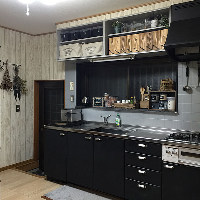 hashimaの-ビビットヴアン グラフィティーペイントフロア床用水性塗料 500ml Black Lily GFF-34の家具・インテリア写真