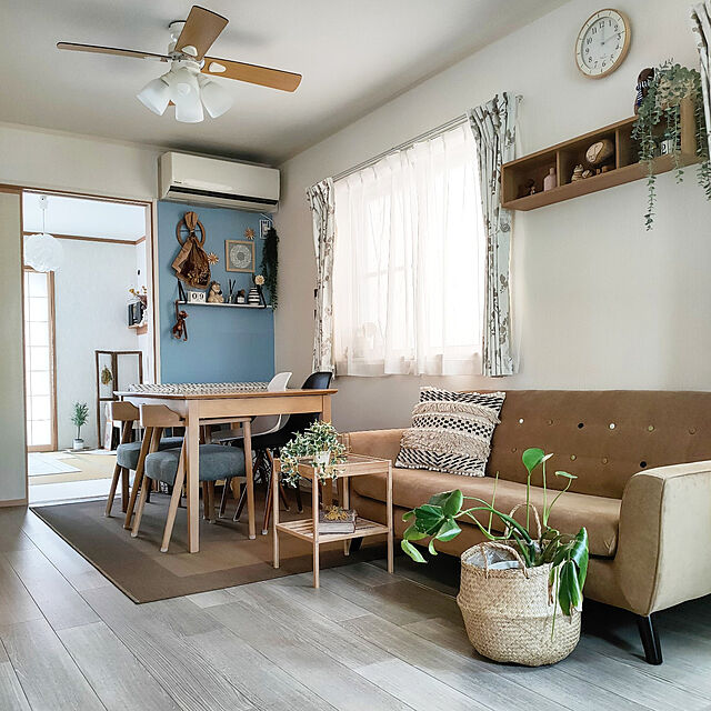 YUKKIの無印良品-【無印良品 公式】壁に付けられる家具・箱・幅88cm・オーク材幅88×奥行15．5×高さ19cmの家具・インテリア写真