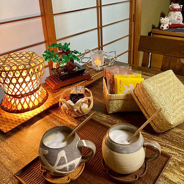 Alohaの-高塚和則  花形コースター (さくら) 木工房玄の家具・インテリア写真