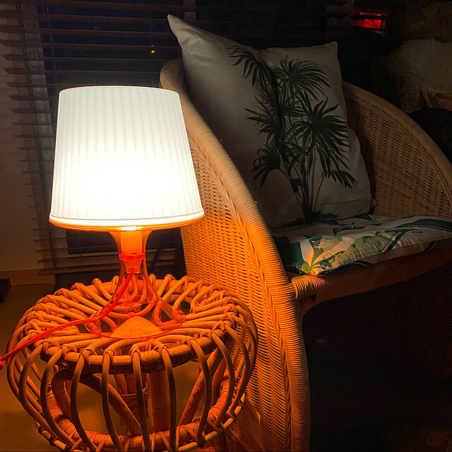 mrs.hawaiiのイケア-IKEA　イケア　LAMPAN ラムパン テーブルランプ　ブラウン　照明　ランプ　リビング　寝室　輸入　送料無料の家具・インテリア写真