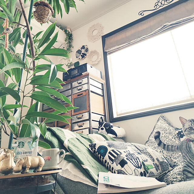 hiro3の-マグカップ Amulette アミュレット 250ml 動物柄 猫 鳥 ハリネズミ ブタ 陶器 食洗機対応 電子レンジ対応 ビスクの家具・インテリア写真