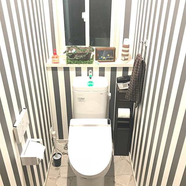 yuri-nのニトリ-トイレ収納 トロル3ロール(DBR) の家具・インテリア写真