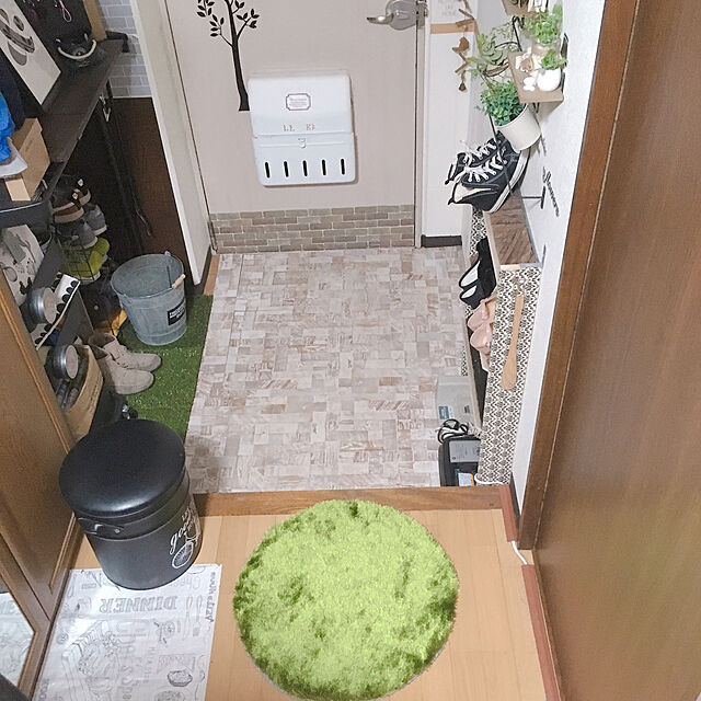 nami-tsunの-(niko and./ニコアンド)グラスラグラウンド55cm/ [.st](ドットエスティ)公式の家具・インテリア写真