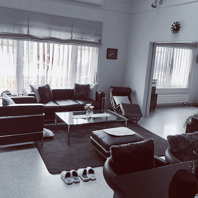 akiの-コルビジェ オフィスチェア LC7 スウィベルチェア デザイナーズ チェア ル・コルビジェ(代引不可)【送料無料】の家具・インテリア写真