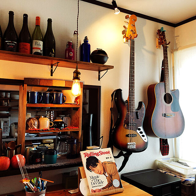 Mihoの-K&amp;M / 16220 ギターハンガーの家具・インテリア写真