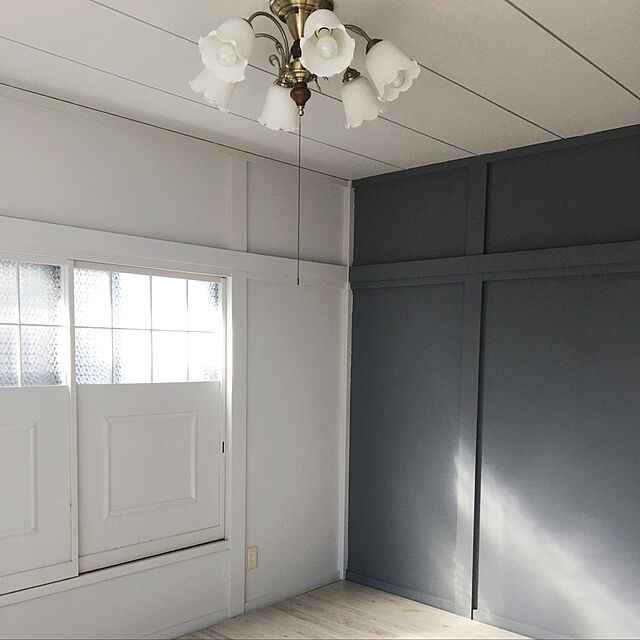 Yokkoyanの-ウッドカーペット 6畳 団地間 和室を洋室に 畳の上にフローリング 0W2306の家具・インテリア写真