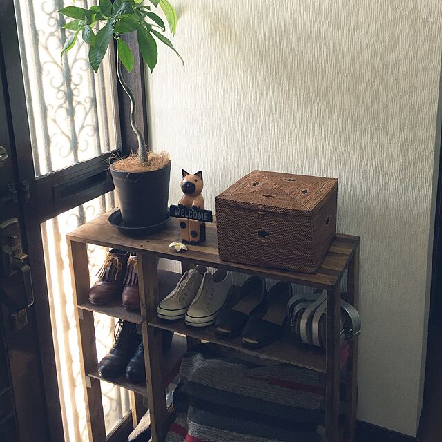 mokoの-アタ製インテリアボックスL【幅25cm】の家具・インテリア写真