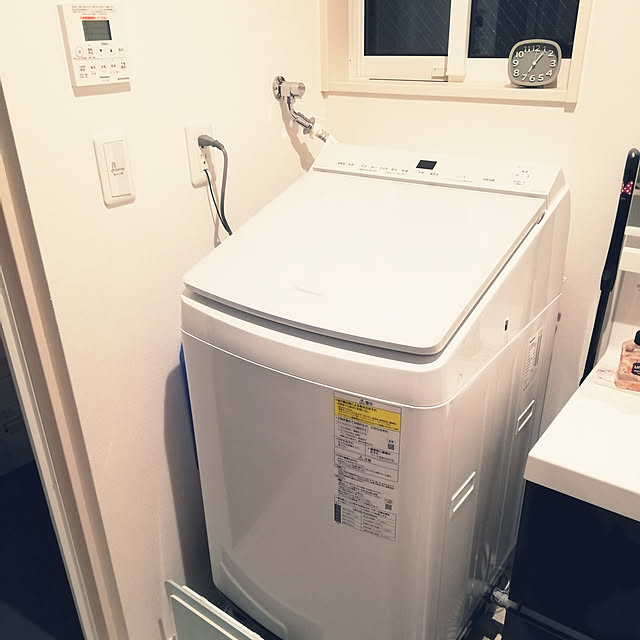 nottanの-(長期無料保証/配送設置無料)パナソニック たて型洗濯乾燥機 NA-FW108KS-W ホワイト　洗濯/乾燥容量：10.0/5.0kg【ケーズデンキオリジナルモデル】の家具・インテリア写真