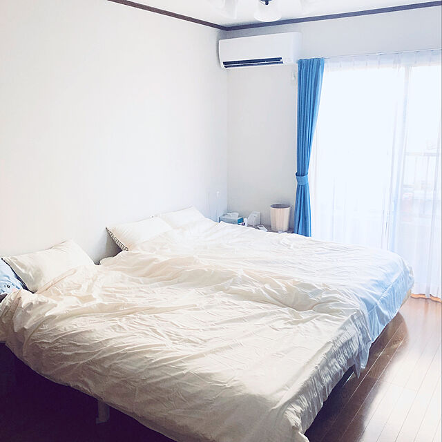 Fumiのニトリ-掛け布団カバー ダブル(NグリップパレットC IV D) の家具・インテリア写真