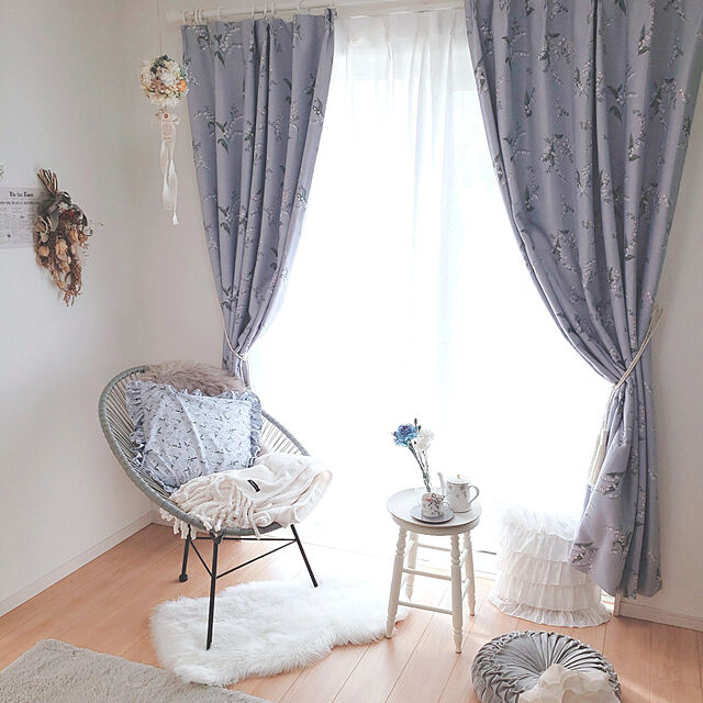 ryouの-家具 【H450】プラードスツール LOW ホワイトの家具・インテリア写真